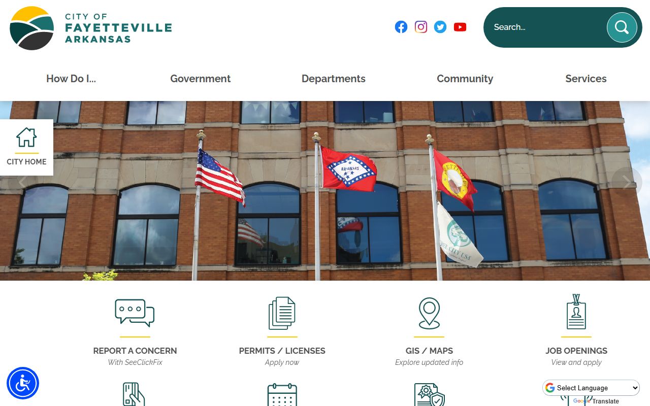 Fayetteville government portal for booking reports
