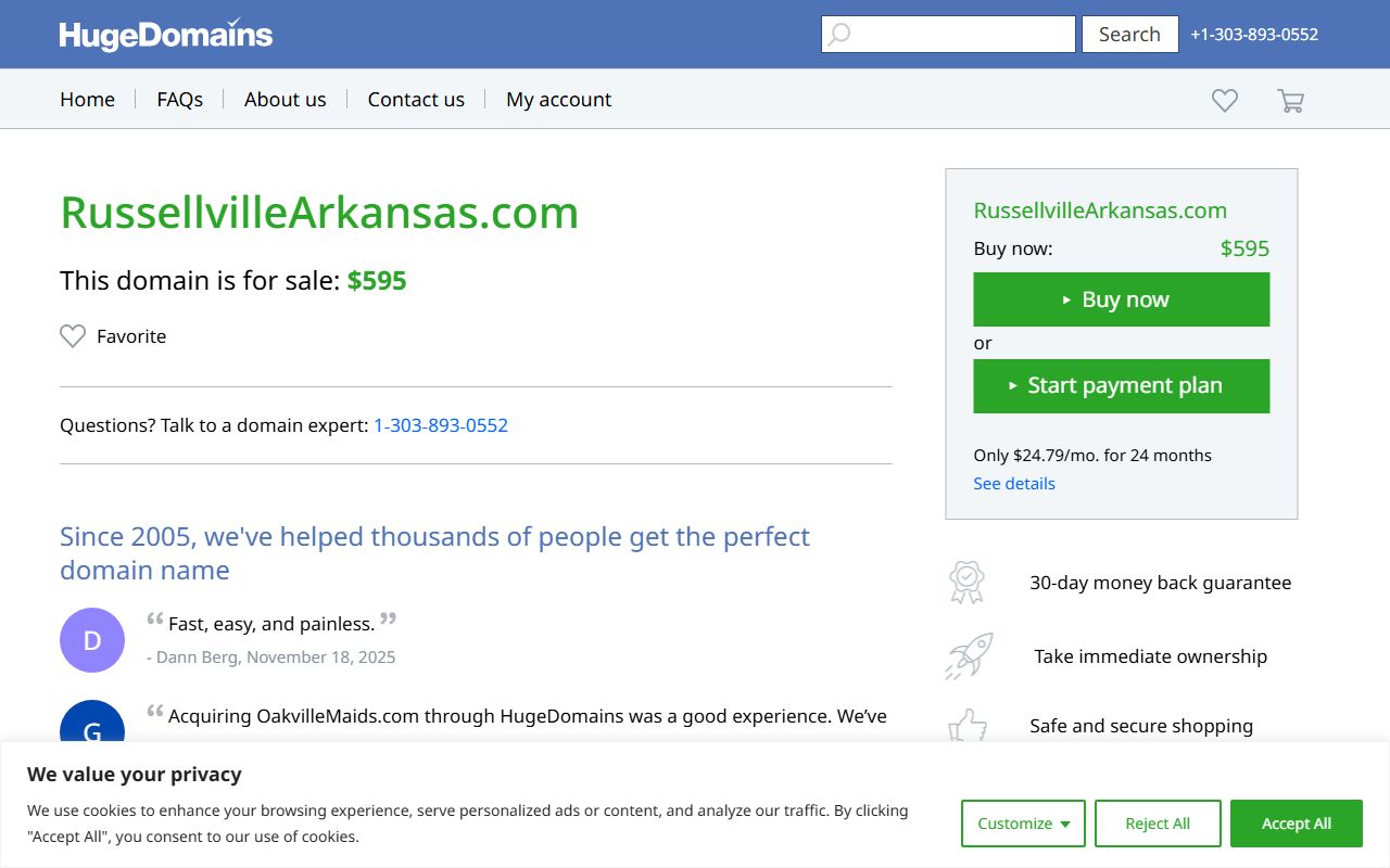 Russellville City Portal for Russellville booking reports